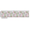 thumbnail image 2 of Ambesonne Spring Fabric by the Yard Upholstery, Pink Blossoms Garden Growth, 1 Yard, Multicolor, 2 of 4