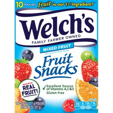 Welch's Mixed Fruit Snacks 10 ct.