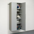 thumbnail image 3 of Prepac Large HangUps Storage Cabinet, Light Gray, 3 of 8
