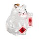 thumbnail image 2 of Alcancía de cristal, tarro decorativo con forma de gato, decoración del hogar, manualidades, figura de dibujos animados, contenedor para estantería, d, 2 of 9