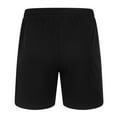 thumbnail image 4 of WTOBBY Men's Mid Rise Quick-Dry Mesh Bermuda Shorts with Drawstring Waist, Breathable Athletic for Running Sports,Black 3XL, 4 of 4