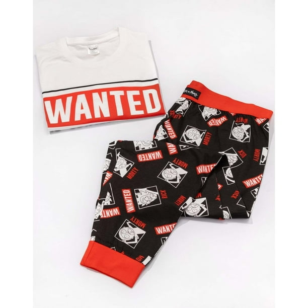 Rick and morty mens pjs sale
