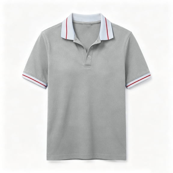 Polo Shirts for Women Summer Collared V Neck Short Sleeve Shirts Dressy Casual Button Down Lightweight Side Split Golf Shirt, 2XL