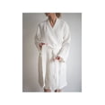 thumbnail image 1 of Waffle Weave (100%C) Kimono Style Robes Merit Spa Collection White Size Unisex Large 1/Pack, 1 of 6