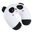 thumbnail image 2 of Nikou Oreiller en Forme d'animal en Forme de U, Coussin de Cou de Voyage Doux en Coton PP pour Repose-tête de Voiture(Panda), 2 of 2