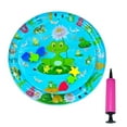 thumbnail image 4 of CHUANK Baby Patting  Children Crawling Training Patting Music Inflatable Cushion Water Filled Patting  Round 65cm With Inflatable Tools, 4 of 8