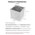 thumbnail image 2 of pitrice Solar Inflatable Light Lantern Camping waterproof outside Lamp LED Lights Warm solar lights White Lighting, 2 of 9