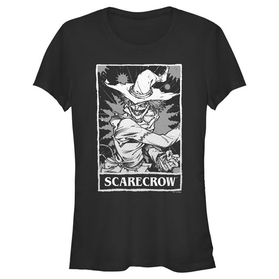 Junior's Batman Scarecrow Tarot Graphic Tee Black Small