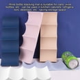 thumbnail image 3 of Langgg Bottle Rack 1 Tier Space Saving Compact Size Can Bracket Tin Holder Stackable Storage Mount Home Decoration Kitchen Supplies white, 3 of 7