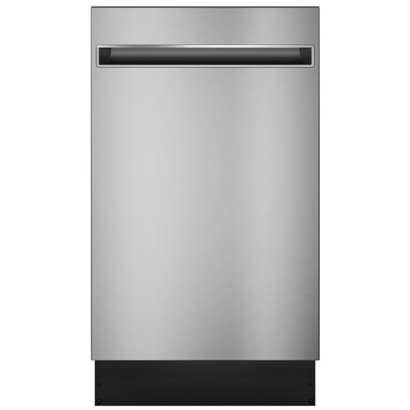 GE Appliances PDT145SSLSS 18 Inch Built In Fully Integrated Dishwasher Stainless Steel