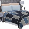 thumbnail image 1 of Frazada Matrimonial Ligera Estampada, Flannel Extra Suave MOD . HARRY, 1 of 4
