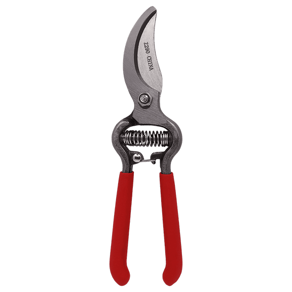 Zenport Z290 Classic 8-Inch Forged Steel Bypass Pruner, 2.5 Inch Carbon Steel Blades, Red