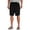 BLACK, variant on Harbor Bay by DXL Big and Tall Men's Solid Microfiber Swim Trunks, Black, 6X