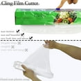 thumbnail image 3 of Yazoeia 10PCS Plastic Wrap Sliding Cutters 13 Inch, Plastic Wrap Slide Cutter with Adhesive Strip, Cling Film Rolls Cutting Device Food Wrap Dispenser for Plastic Wrap, Parchment Paper,, 3 of 5