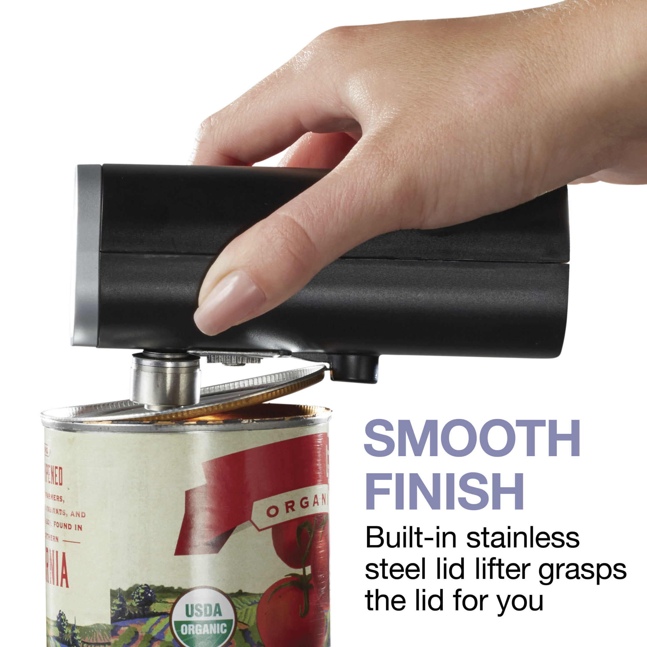 Proctor Silex Automatic Electric Can Opener, USB Rechargeable photo 6