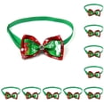thumbnail image 3 of Collares para mascotas Greeniant Corbata para perro Pajarita ajustable multicolor VN088-3, 3 of 6
