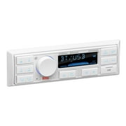 BOSS Audio Systems MR500UAB Marine Boat Stereo  Single Din, Bluetooth, No CD DVD Player, AM/FM Radio Receiver, Wireless Remote Control, USB, Weatherproof