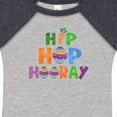 thumbnail image 4 of Inktastic Easter Hip Hop Hooray with Eggs and Carrot Boys or Girls Baby Bodysuit, 4 of 5