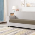 thumbnail image 2 of CHUN YI 1 Piece Cushion Cover Spandex Stretch Textured Grid Box Cushion Seat Slipcover, 2 of 6