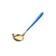 thumbnail image 1 of Bewildely Cuchara para salsa de acero inoxidable, espejo portátil pulido, antioxidante, inodoro, suave, para el hogar, cocina, accesorios para cucharón Cocina y Comedor oro azul Bewildely HA082087-10, 1 of 6