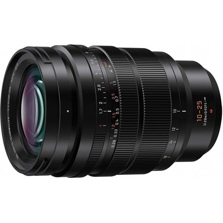 Restored Panasonic Lumix G Leica DG Vario-Summilux 10-25mm, F1.7 ASPH. Lens, Stepless Aperture, Video Performance, Mirrorless Micro Four Thirds Mount, H-X1025 (Refurbished)
