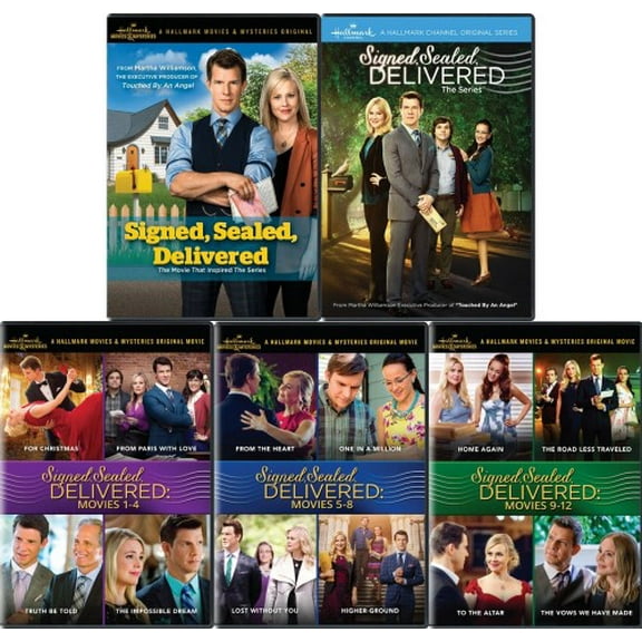 The Complete Hallmark Signed, Sealed, Delivered Collection: The Pilot Movie, Complete Weekly TV Series & All 12 Feature-Length Movies (DVD)