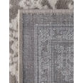 thumbnail image 7 of Unique Loom Charlotte Collection Area Rug - Carmel (3' 1" x 13' 1" Runner Light Gray/Ivory), 7 of 7