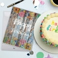 thumbnail image 6 of 1 Big Birthday Card with Envelope (8.5 x 11 Inch) - Blooming Driftwood Birthday J6108EBDG, 6 of 7