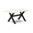 thumbnail image 2 of Elegant 6-Piece Dining Set - Linen White TableParson Chairs, 2 of 6