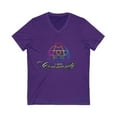 thumbnail image 5 of Autism Awareness T-Shirt Ausome Community Women's V-Neck Tee, 5 of 10