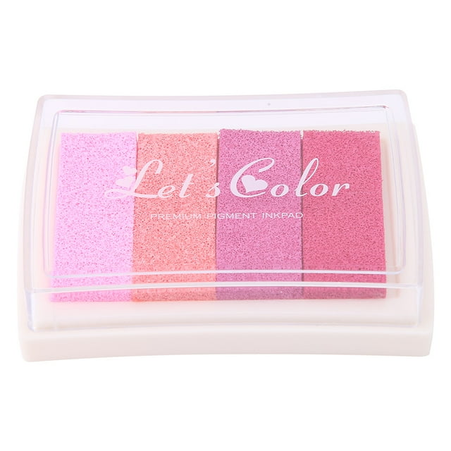 Stamp Ink Pad,DIY Cute Watercolors Ink Ink Padfor Rubber Stamp Inkpad Leading Edge Technology
