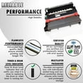 thumbnail image 2 of 3PK-Inkfirst® Unité de Tambour de Toner à Haut Rendement TN-660 DR-630 Compatible Remanufacturée pour Brother TN660 DR630 (2TN+1DR), 2 of 5