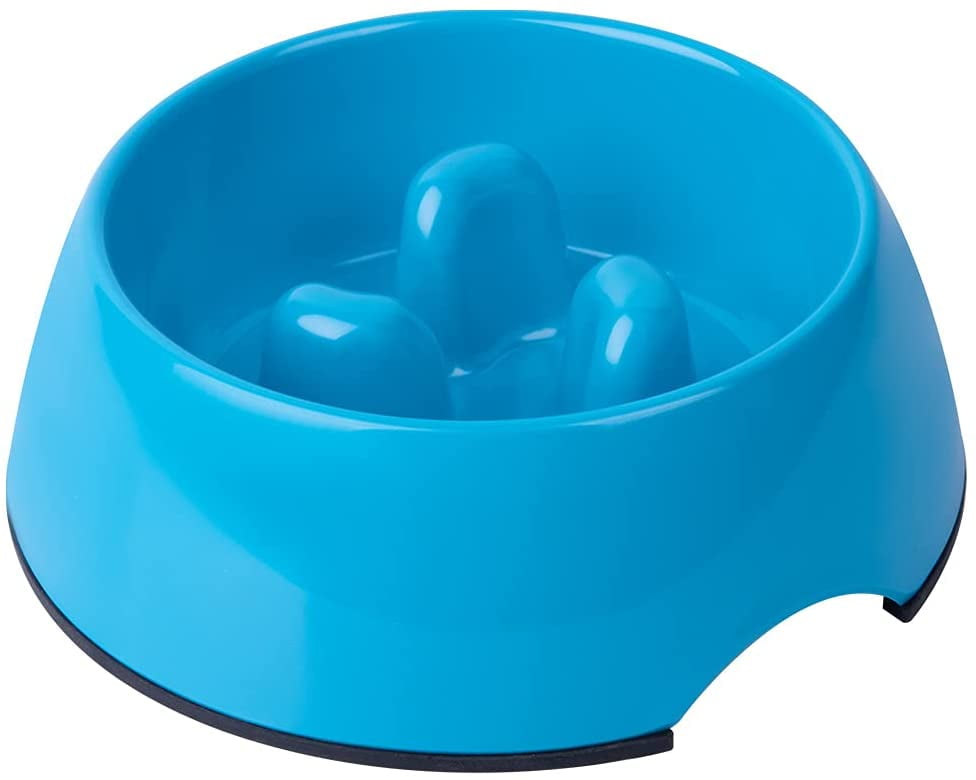 Super Design AntiGulping Dog Bowl Slow Feeder, Interactive Bloat Stop