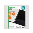 thumbnail image 3 of Pen+Gear Durable View 3-Ring Binder with 3-inch Rings  4-Pack (White), 3 of 11