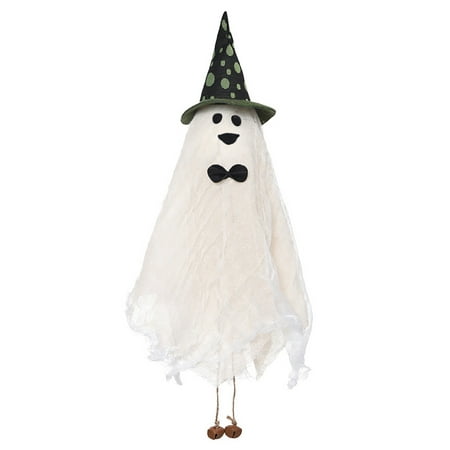 

HONEEWEI Big Sale Hangs Hallowmas Ghostsdecoration | Flyingghost Decor | Witch Hat Ghostsspooky Witch Props Indoor Outdoor Decor Hauntedhouse Props Patio Hallowmas Decor Cute Ghostdecoration (Green)