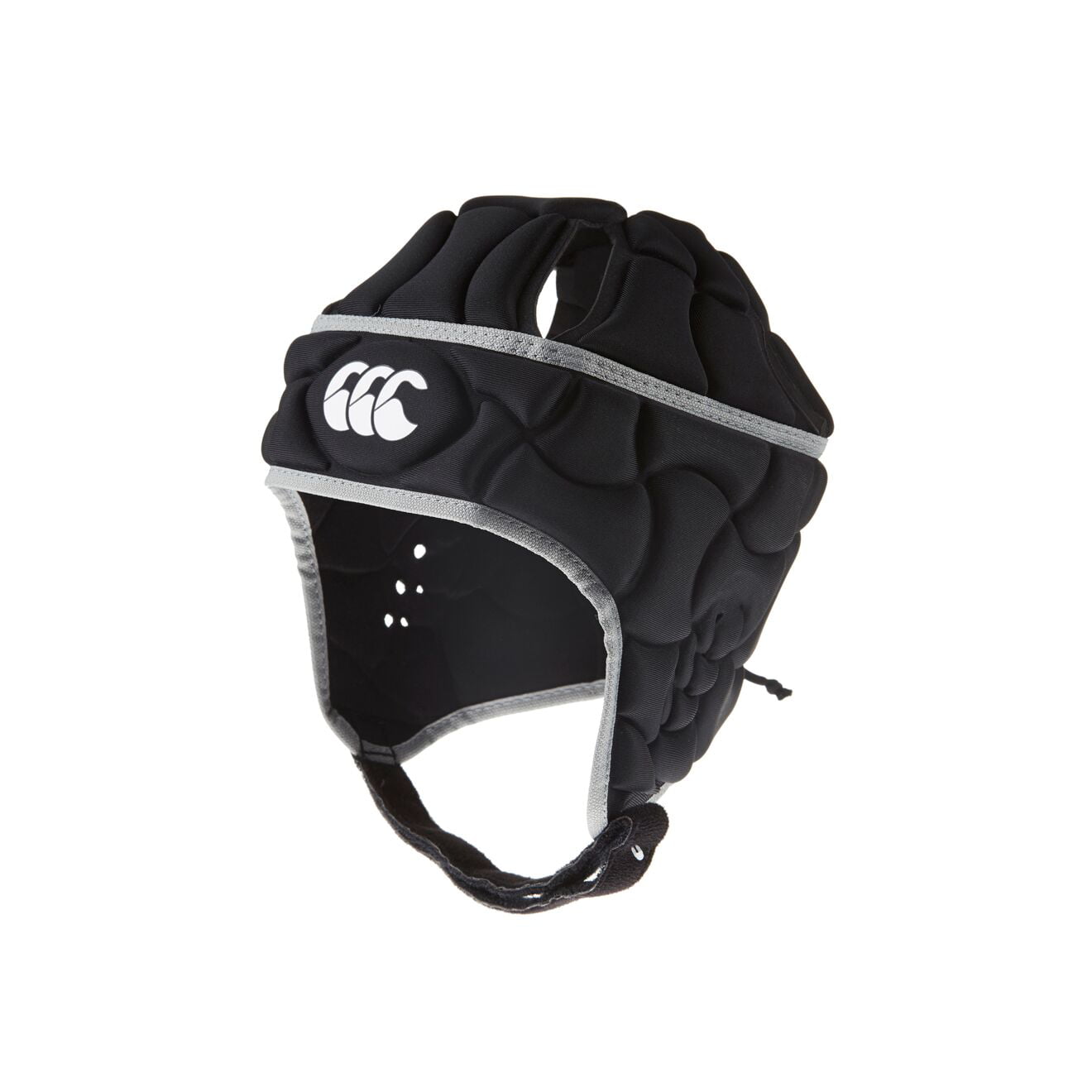 Black Canterbury Club Plus Rugby Headgear 
