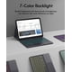 thumbnail image 4 of Funda con teclado CHESONA para iPad Pro de 11 pulgadas (M4-2024), color negro, 4 of 8