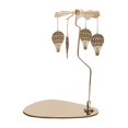 thumbnail image 4 of Portavelas rotatorio Candelero Portavelas para tarro Velas Chimenea Boda Globo aerostático Sunnimix Portavelas rotatorio, 4 of 8