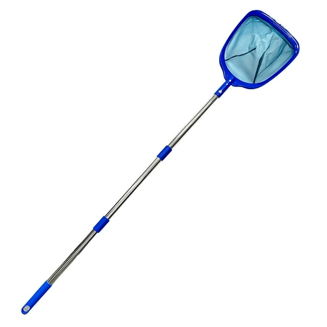 Colaxi Pool Leaf Skimmer Net Cleaning Pools Durability Professional Practical Efficient Debris Pickup Removal Pools Cleaner Supplies with 3 Section Pole