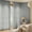 Gray, variant on Uuiauoio Linen Look Sheer Curtains 59.06x106.3 inches Long 2 Panels, Rustic Textured Light Filtering Curtains & Drapes, Elegant Window Decor, Pinch Pleat Floor to Ceiling Curtain