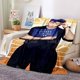 thumbnail image 4 of BTS Idol Moda Chico Grupo Manta Sofá Oficina Siesta Aire Acondicionado Cubierta Super Suave Guapo Estrella Se Puede Personalizar A33, 4 of 4