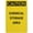 Warning Sign 4, variant on Caution Chemical Storage Area Sign, 8"x12" Reflective Aluminum Metal Warning Signage with Symbol, Indoor Outdoor Use