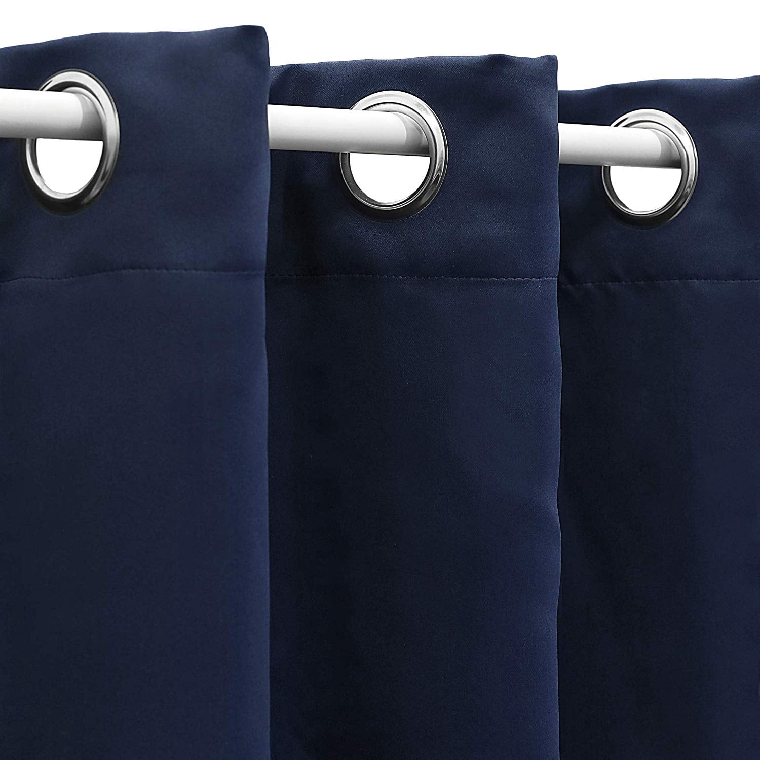 Furinno Collins Blackout Curtain 42 X 84 Inches 1 Panel, Dark Blue