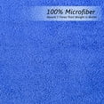 thumbnail image 2 of JML Microfiber Towels, Extra Absorbent, Fast Drying Bath Towel Sets (6 Pack, 27" x 55"),Blue, 2 of 5