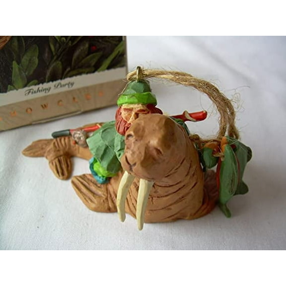1995 Hallmark Ornament Fishing Party