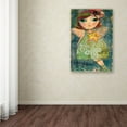 thumbnail image 3 of Trademark Fine Art 'Big Eyed Girl Star Lover Fairy' Canvas Art by Wyanne, 3 of 3