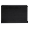 thumbnail image 7 of Black 6-Drawer Dresser for Bedroom / Rustic Oak Grain Top / Effortless Drawer Movement, 7 of 7