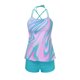 thumbnail image 3 of MKLEKYY Trajes de Baño Tankini Cortos para Mujer, Trajes de Baño Estampados, Trajes de Baño de Dos Piezas con Pantalones Cortos, Traje de Baño Deportivo, 3 of 4