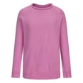thumbnail image 6 of BLVB Women's Oversized Sweaters Casual Crewneck Long Sleeve Knitted Sweater Casual Solid Pullover Jumpers Tops, 6 of 6