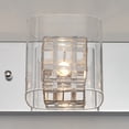 thumbnail image 3 of Artika Metropolitan 31 in. 4-Light Chrome Modern Vanity Light Bar for Bathroom with Clear Glass, 3 of 8